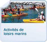 Activités de loisirs marins