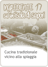 Cucina tradizionale vicino alla spiaggia