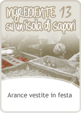 Arance vestite in festa