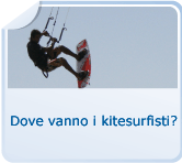 Dove vanno i kitesurfisti?