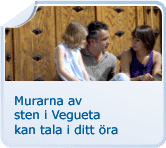 Murarna av sten i Vegueta kan tala i ditt öra