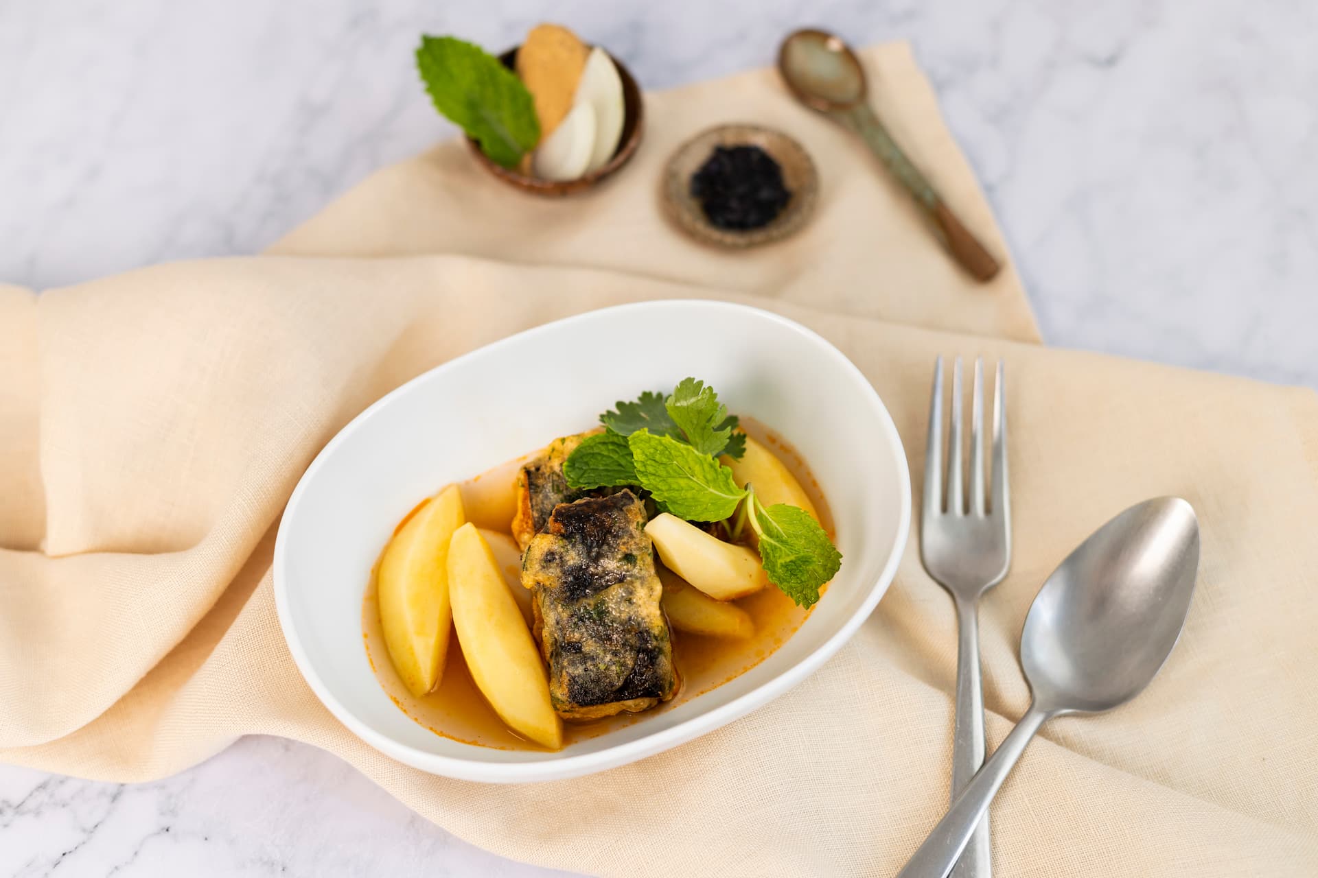 Caldo canario vegano