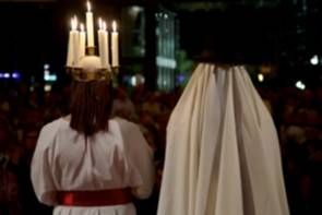 Swedish and Canarian Santa Lucía at the Inter-faith Church in Playa del Inglés