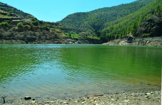 Stausee Presa de los Pérez