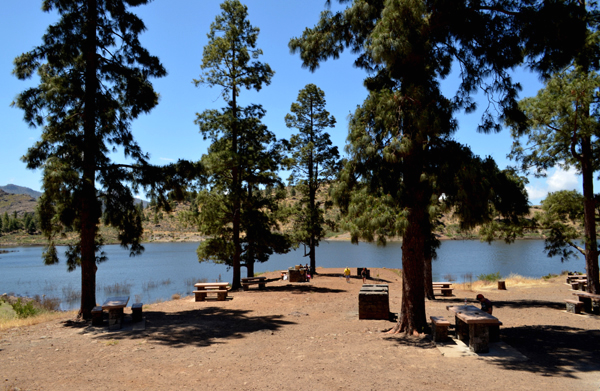 Área recreativa en la Presa de Las Niñas