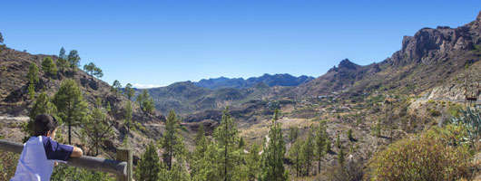 Vy från utsiktsplatsen La Cruz Grande