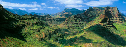 Vista dal belvedere di Degollada de la Yegua