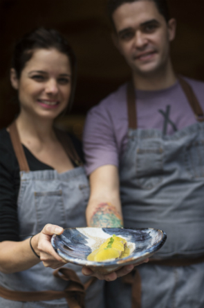 Chefs Jenisse Ferrari y Mario Rodríguez Ureña