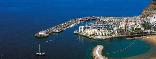 View over the Puerto de Mogán