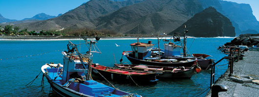 Port at Aldea de San Nicolás