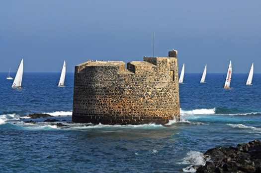 Der Turm San Pedro (Castillo de San Cristóbal)