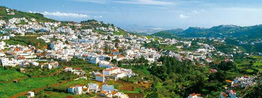 Panoramic view of Teror