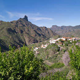 View of Roque Bentayga