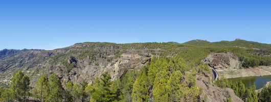 Vistas desde el Mirador Presa de Los Hornos