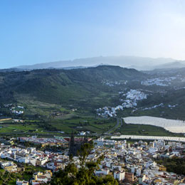 Vista desde el Mirador de la Montaña de Arucas