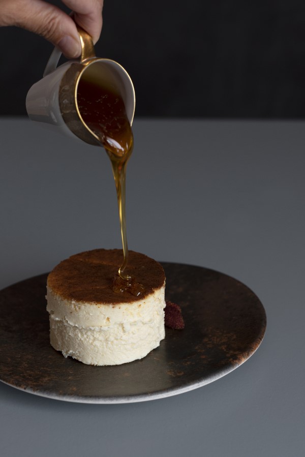 Tarta cremosa de Flor de Guía